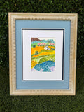 Original Watercolor: Little Country Church