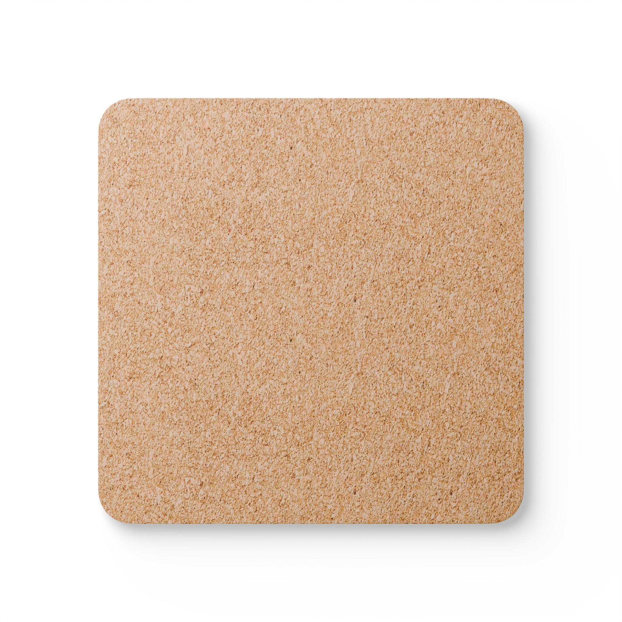 Floral Cork Coaster Set – Chihuly-esque Drink Coasters, Housewarming Gift