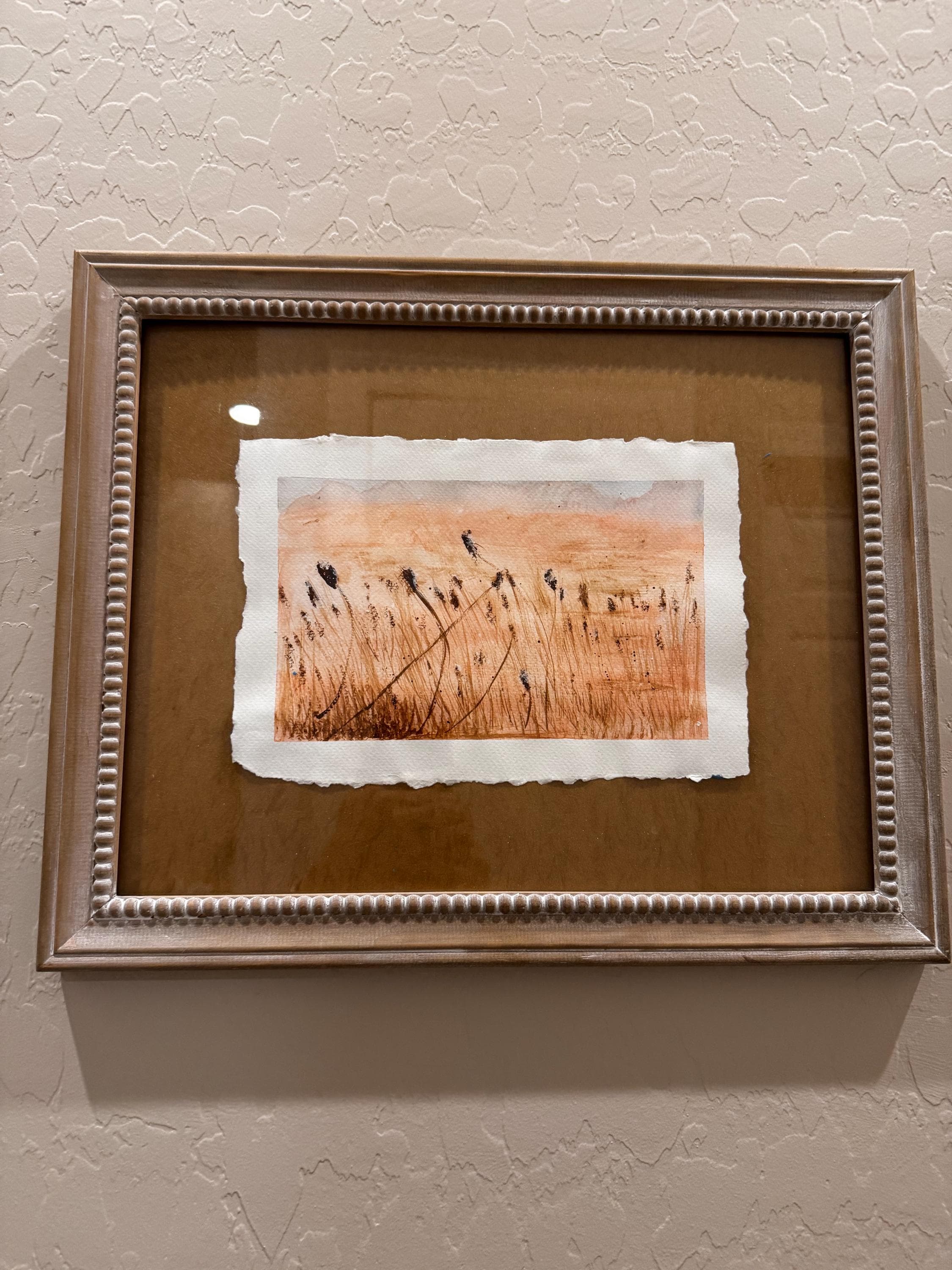Cattails in the wind