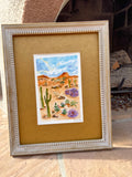 Purple sage in the Desert