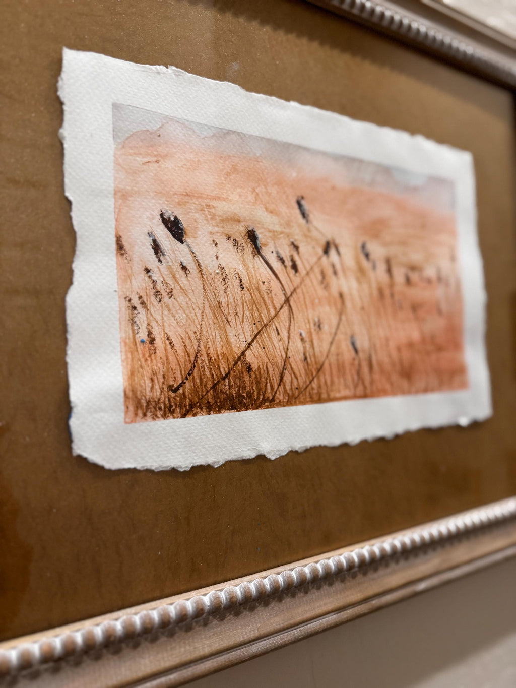Cattails in the wind